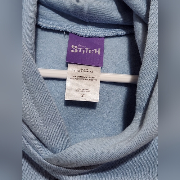 3T Stitch Hoodie With Ears on Hood - Picture 3 of 7